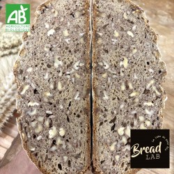 Tourte 100% Seigle aux Noix